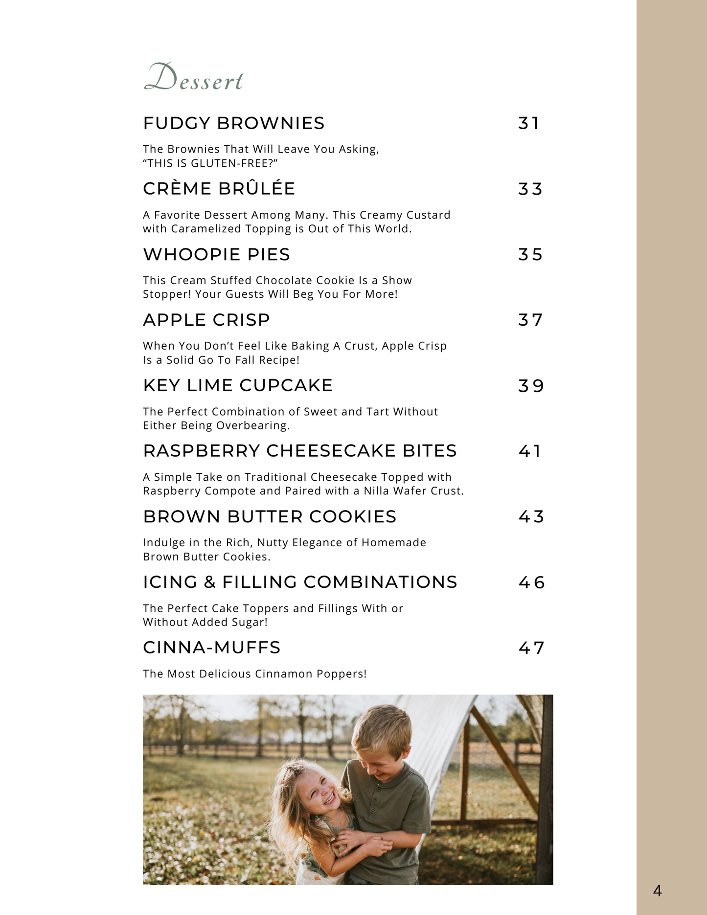 Desserts