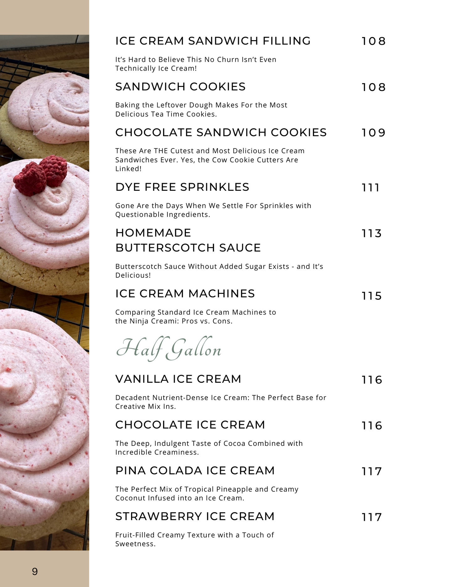 Desserts