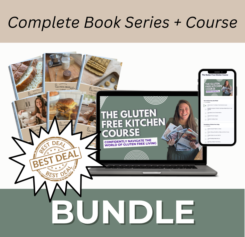 The Ultimate Gluten-Free Kitchen Bundle (Course + 6 Cookbooks)