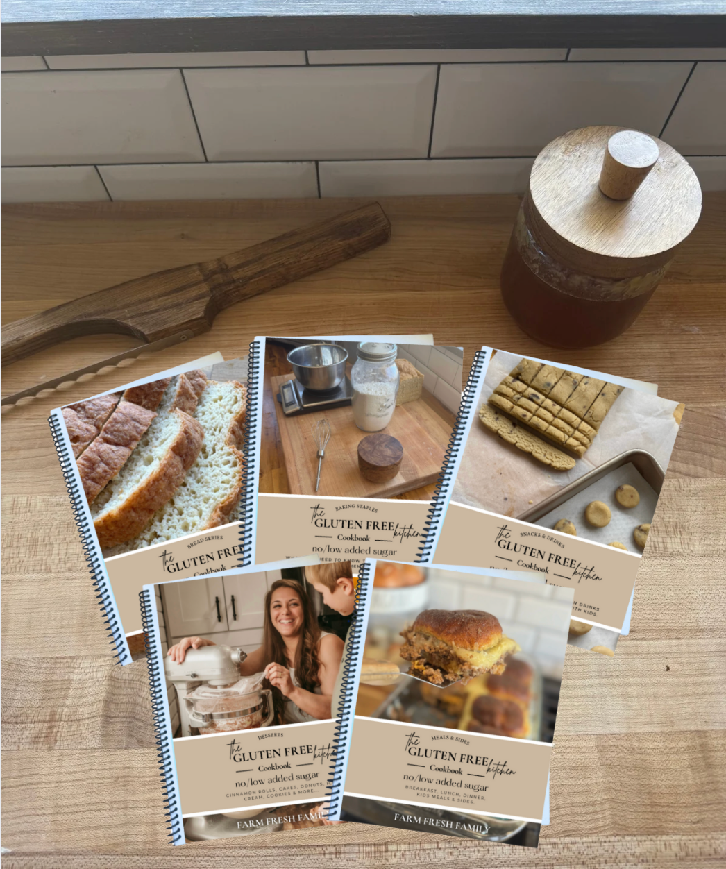 The Gluten-Free Kitchen - 5 Cookbook Bundle
