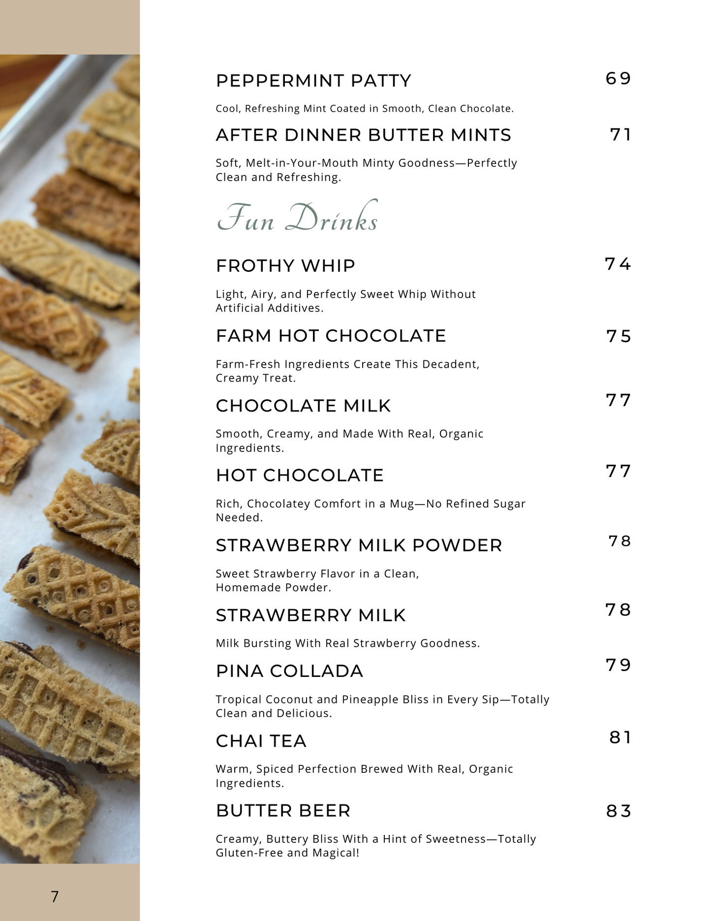 Snacks & Drinks