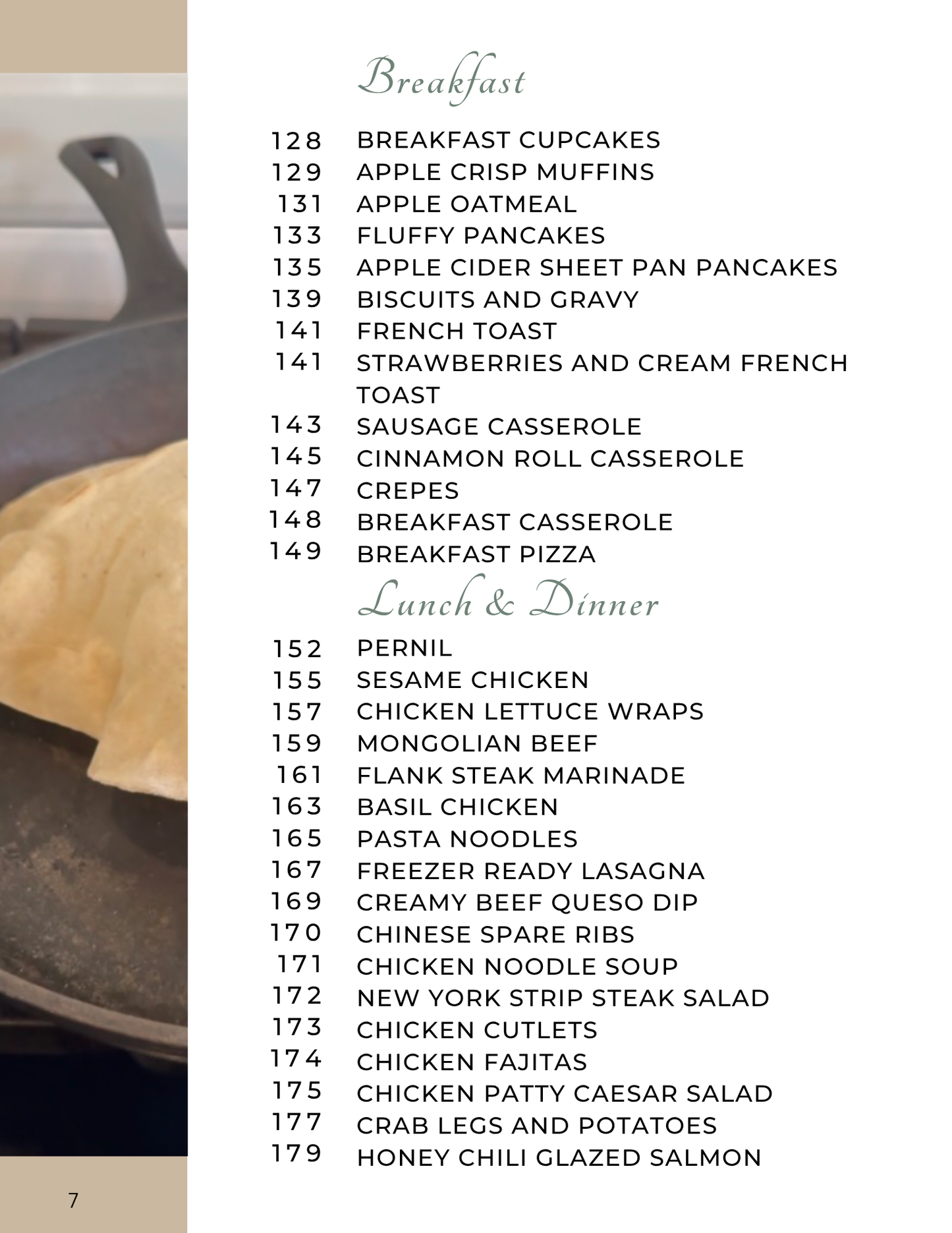 Volume 1: Everyday Staples: Breads, Baking Staples and Meals