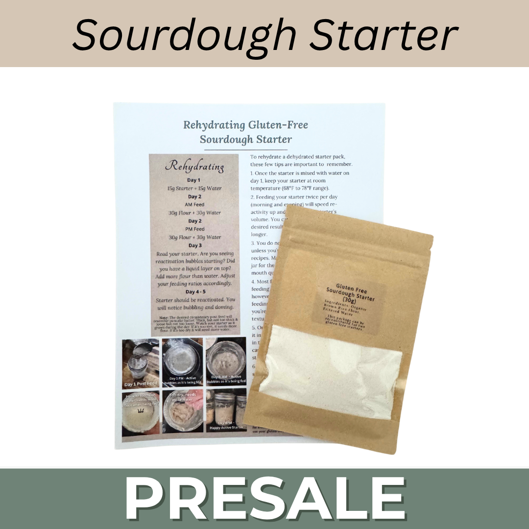 PRESALE: Gluten-Free Sourdough Starter