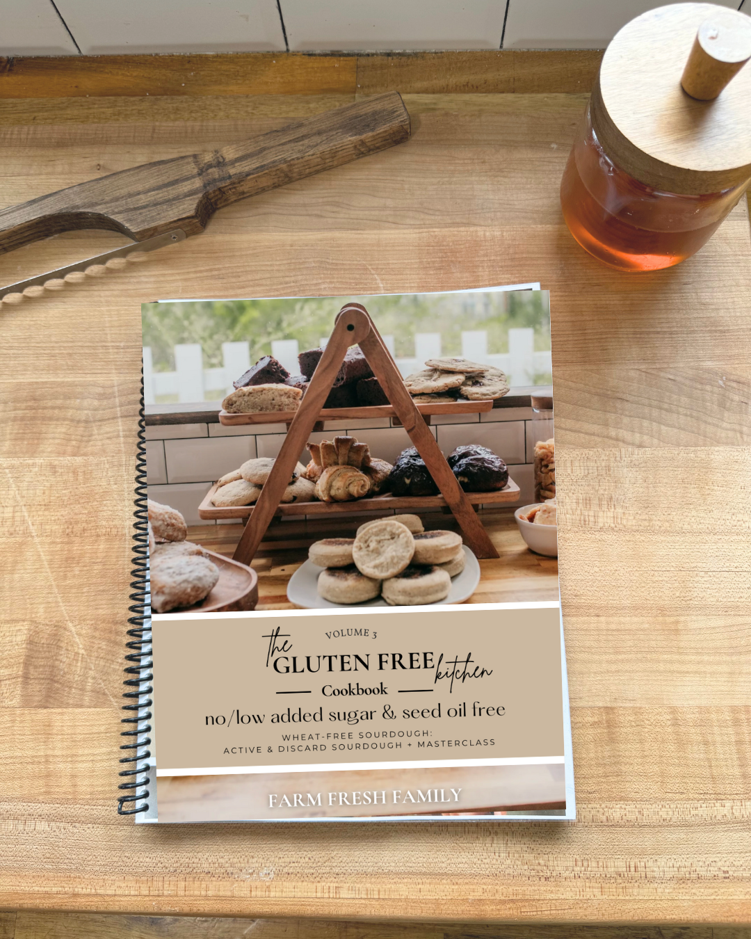 Volume 3: Gluten & Wheat-Free Sourdough: Active & Discard Recipes + Masterclass