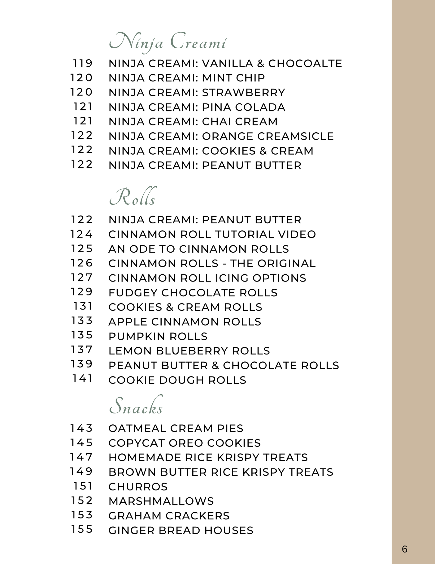 Volume 2: Nostalgic Favorites: Desserts, Snacks, Treats & Drinks