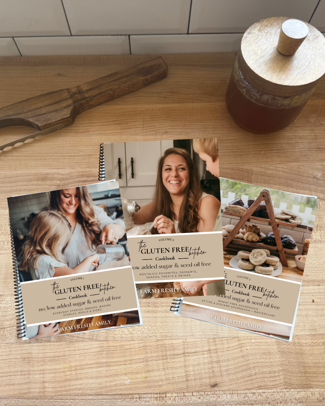The Gluten Free Kitchen Volumes 1 to 3 Bundle