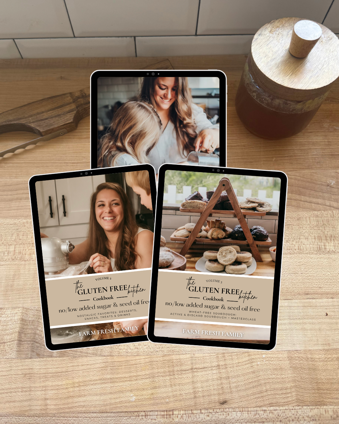 The Gluten Free Kitchen Volumes 1 to 3 Bundle