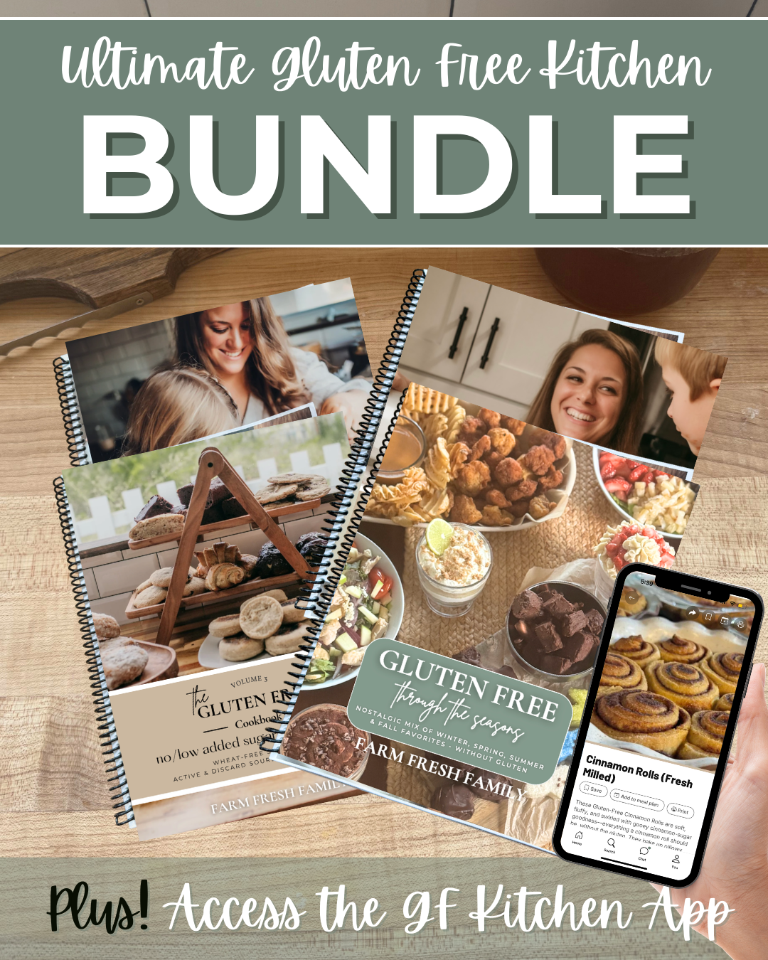 The Gluten Free Kitchen Ultimate Bundle + FREE Access to The Gluten Free Kitchen App*