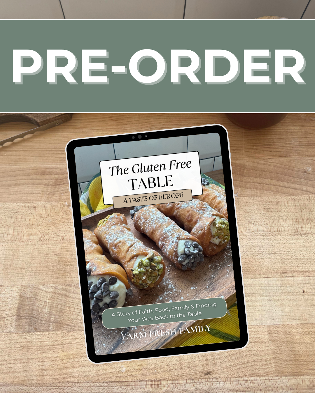 The Gluten Free Table Pre-Order