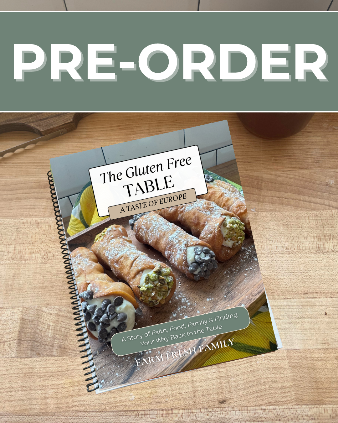 The Gluten Free Table Pre-Order