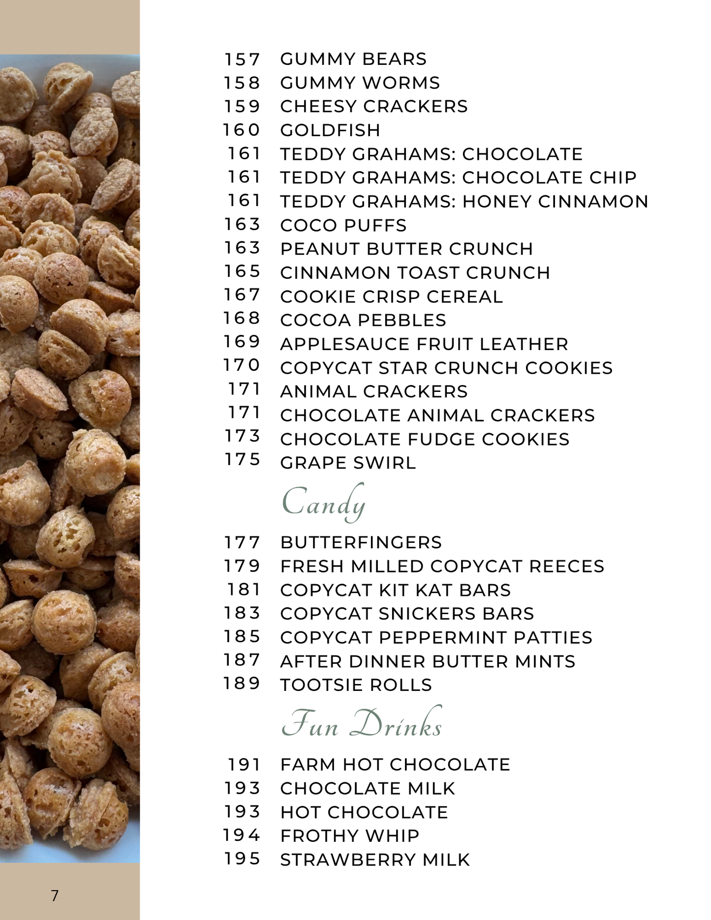 Volume 2: Nostalgic Favorites: Desserts, Snacks, Treats & Drinks