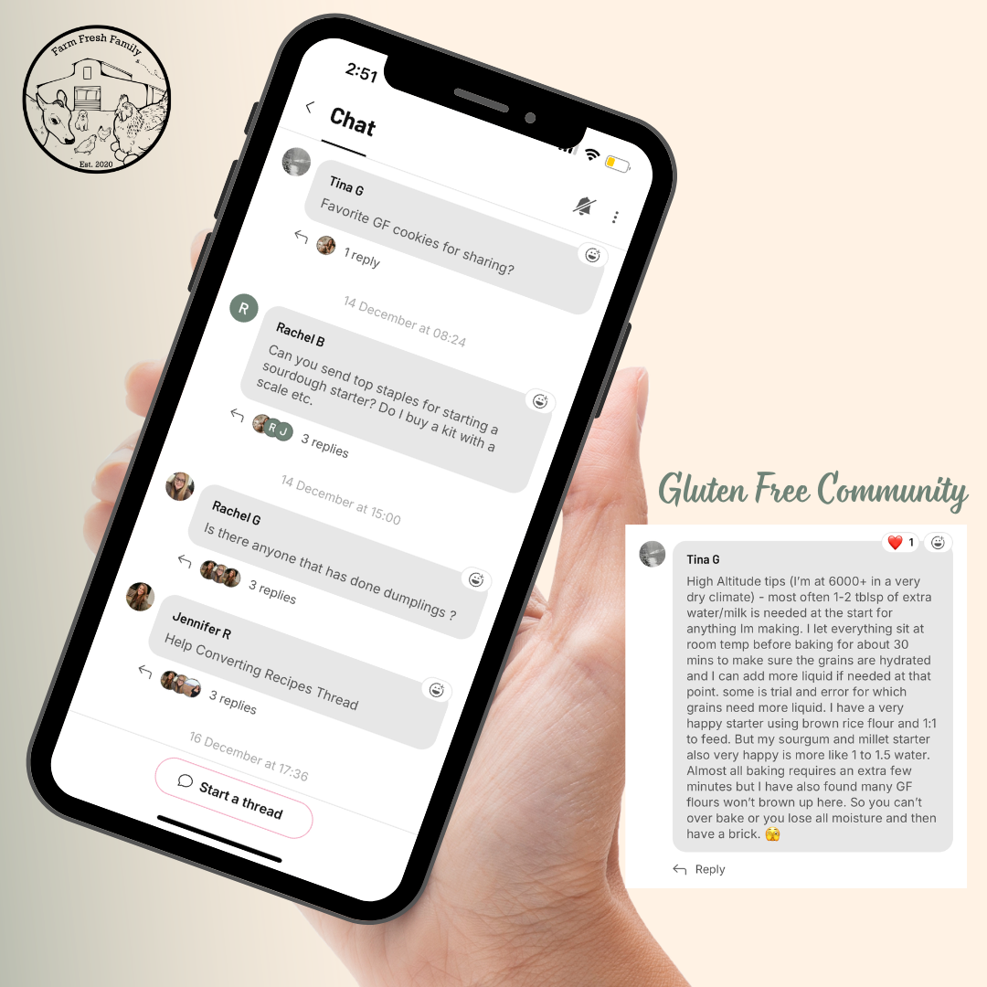 The Gluten Free Kitchen App- Annual Access